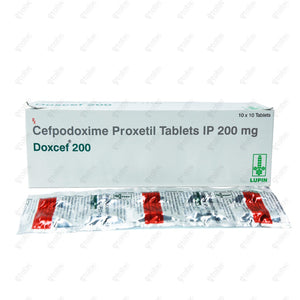 Doxcef 200mg Tablet 10's