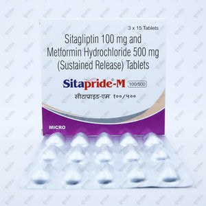 SITAPRIDE M 100/500 Tablets 15's