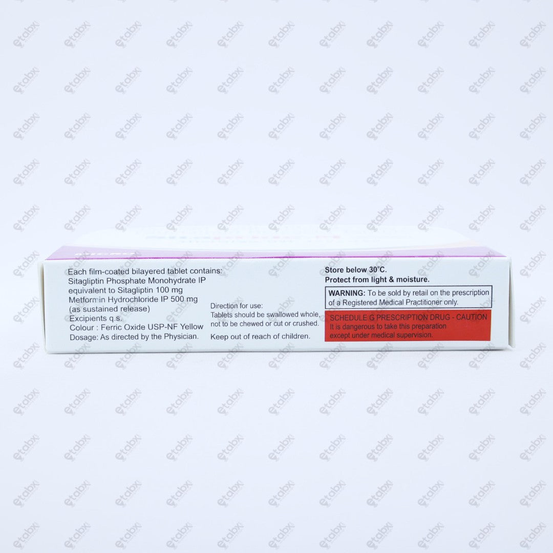 SITAPRIDE M 100/500 Tablets 15's