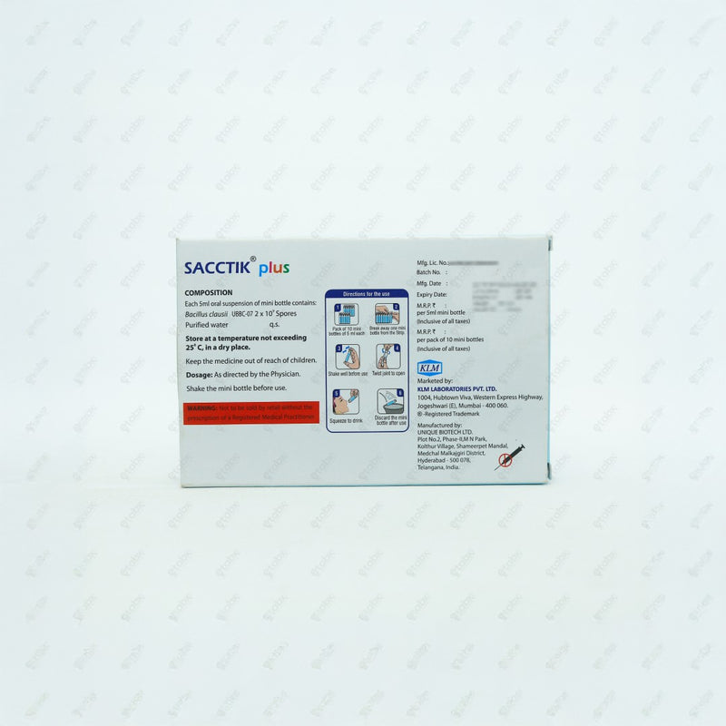 SACCTIK Sachet 10x1g