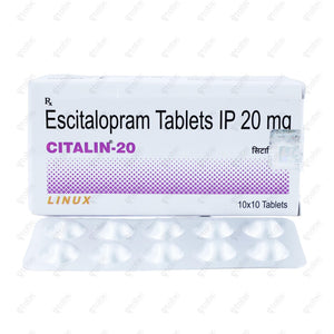 Citalin 20mg Tablet 10's