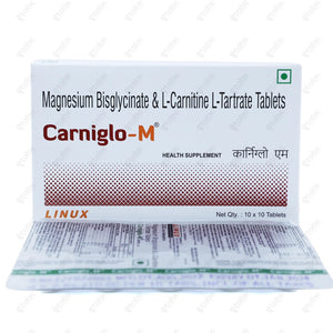 Carniglo M Tablets 10's