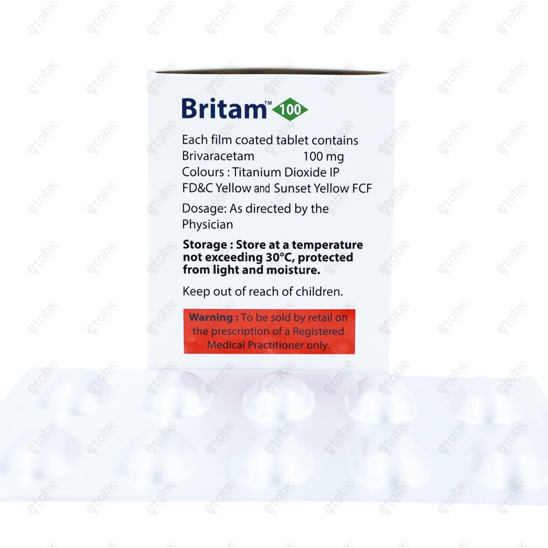 Britam 100mg Tablet 10s