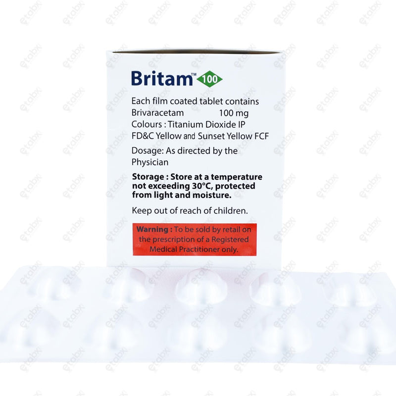 Britam 100mg Tablet 10s
