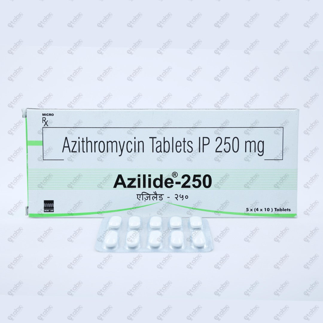Azilide 250mg Tablet 10's