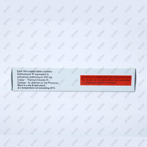 Azilide 250mg Tablet 10's