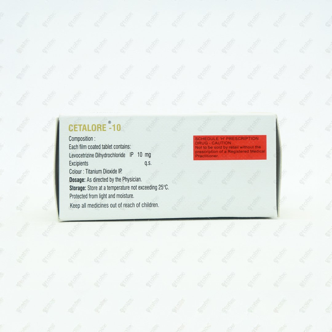 Cetalore 10mg Tablet 10's