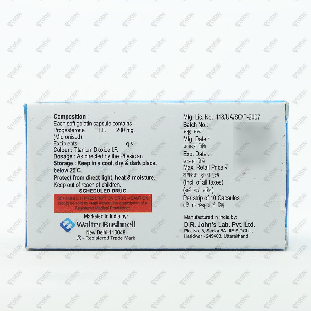 MICROGEST 200mg Capsule 10's