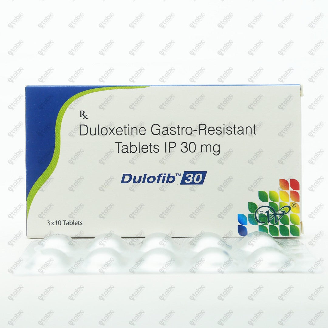 Dulofib 30mg Tablet 10's