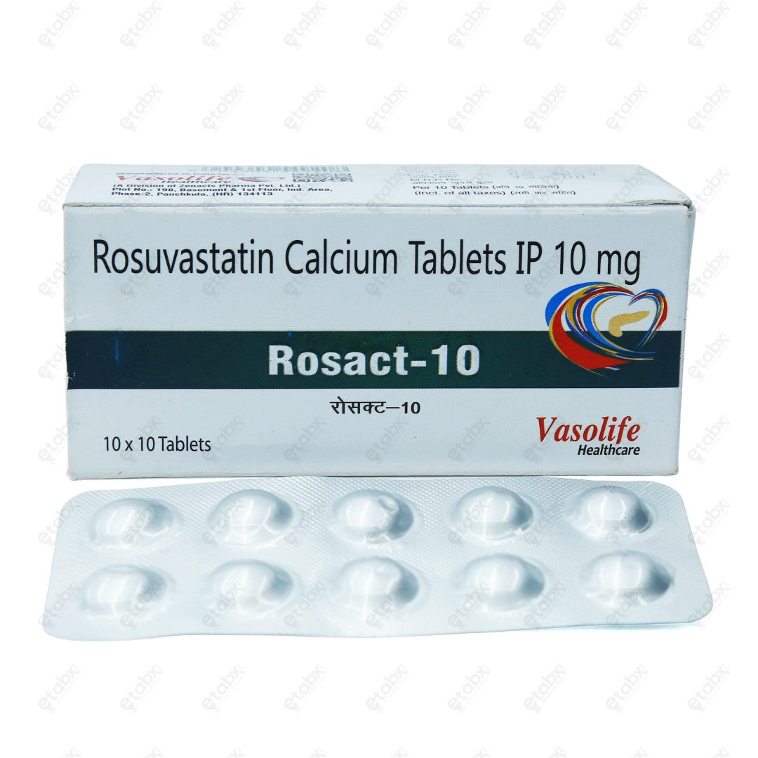 Rosact 10mg Tablet 10's