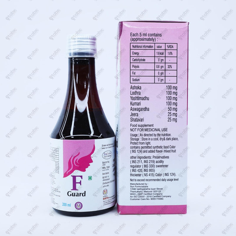 F Guard Syrup 200ml