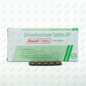 Gravol Tablet 10's