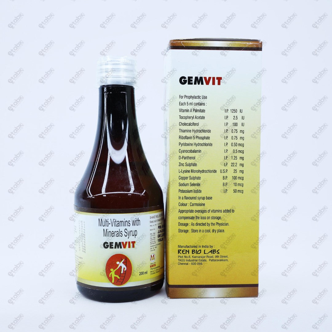 Gemvit Syrup 200ml