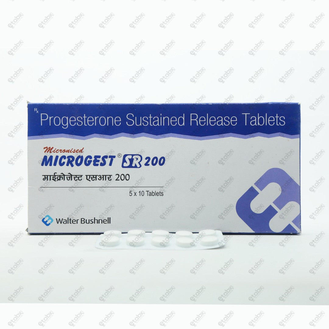 Microgest SR 200 Tablet 10's