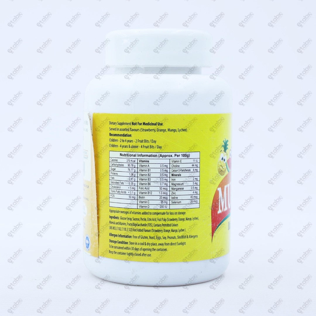 Multi Up Fruit Bits 75gm