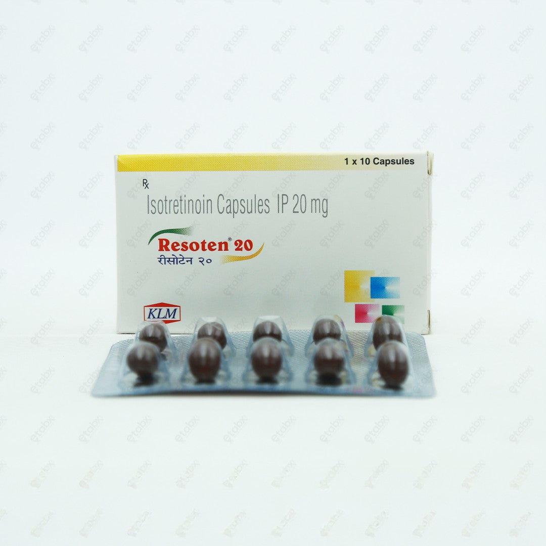 Resoten 20mg Tablets 10's