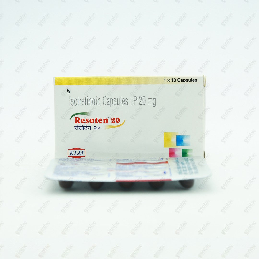 Resoten 20mg Tablets 10's