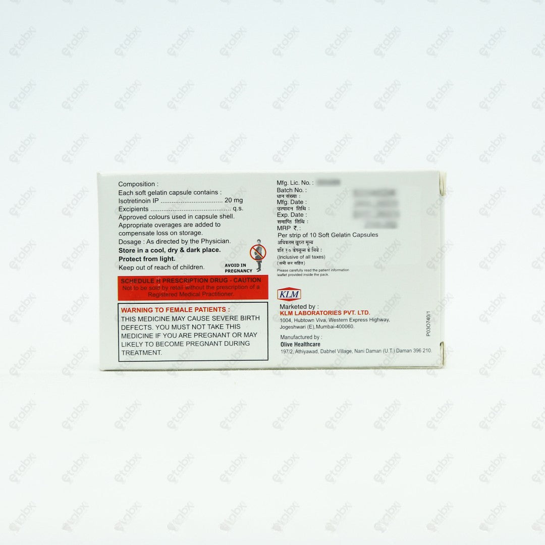 Resoten 20mg Tablets 10's