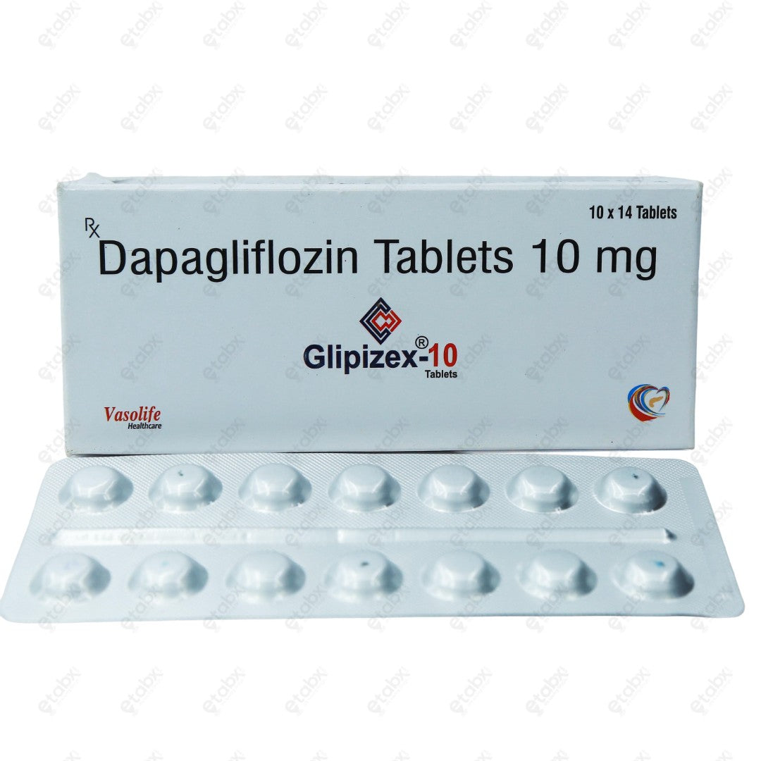 Glipizex 10mg Tablet 14's