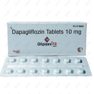 Glipizex 10mg Tablet 14's