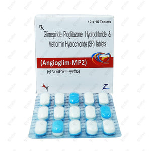 Angioglim MP2 Tablet 15's