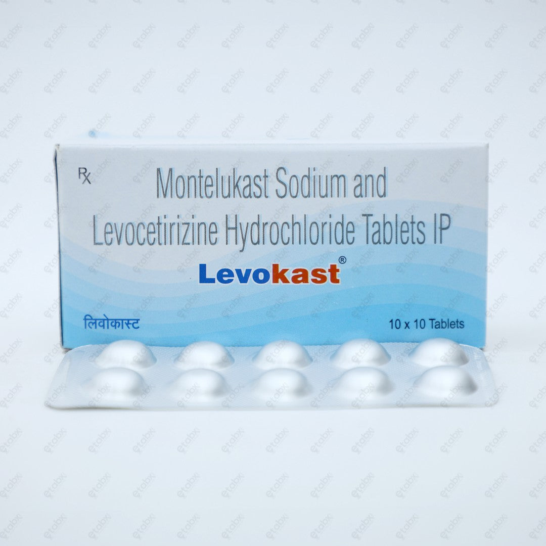Levokast Tablet 10's