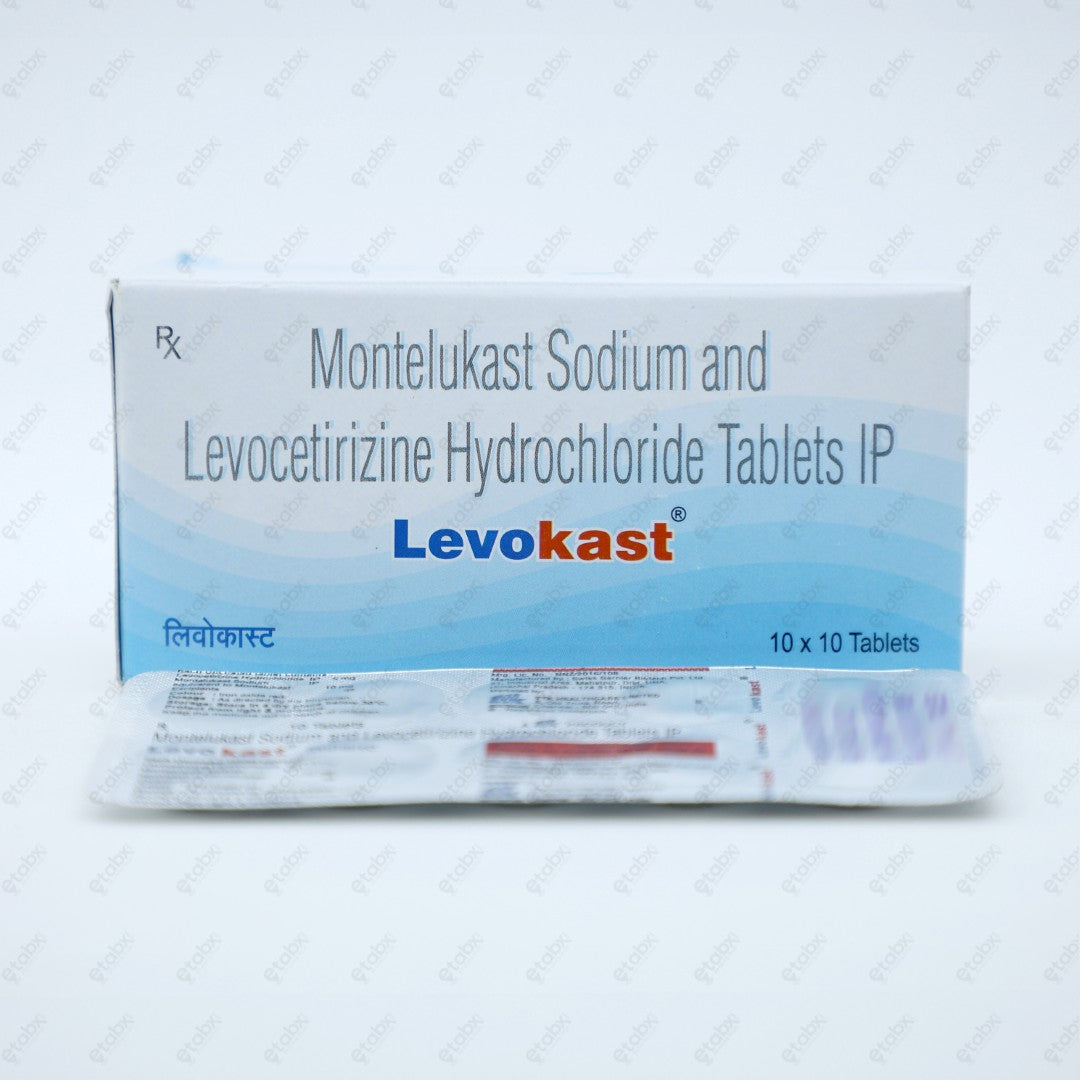 Levokast Tablet 10's