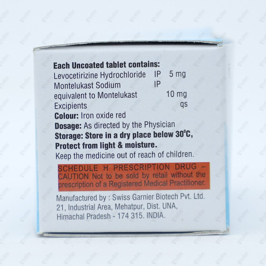 Levokast Tablet 10's