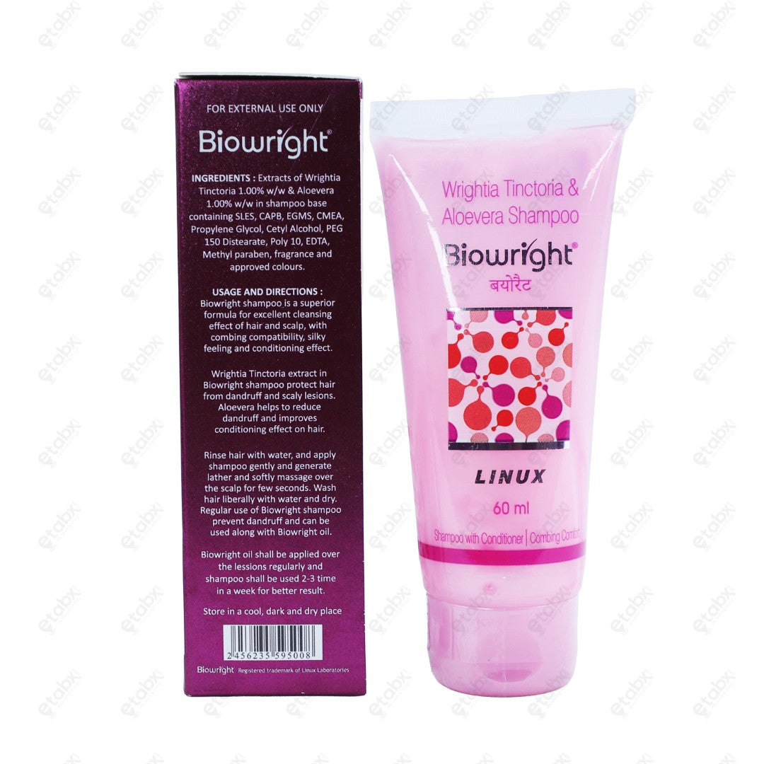 Biowright Shampoo 60ml