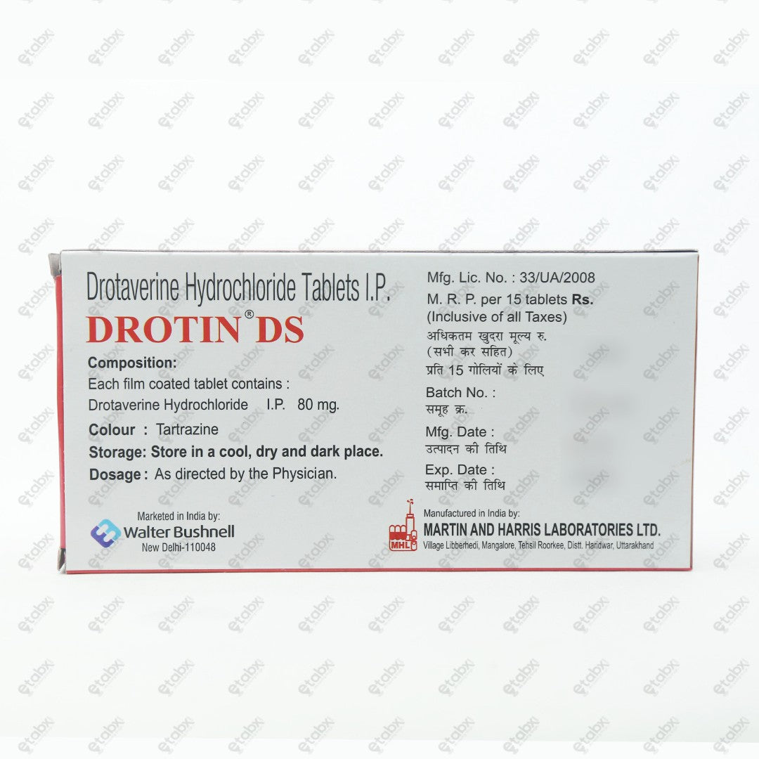 Drotin DS Tablet 15's