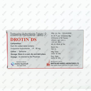 Drotin DS Tablet 15's