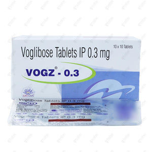 VOGZ 0.3 Tablets 10'S (Life Gain)