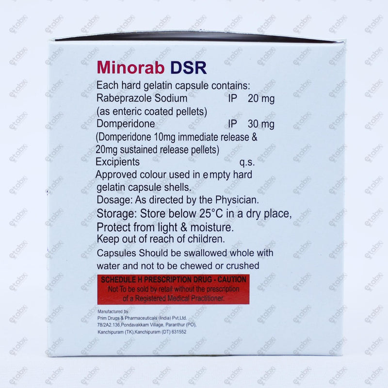 Minorab DSR Tablet 10's