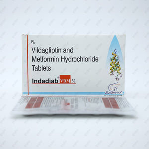Indadiab VDM 50mg Tablet