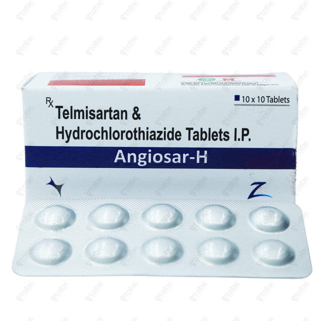 Angiosar H Tablet 10's