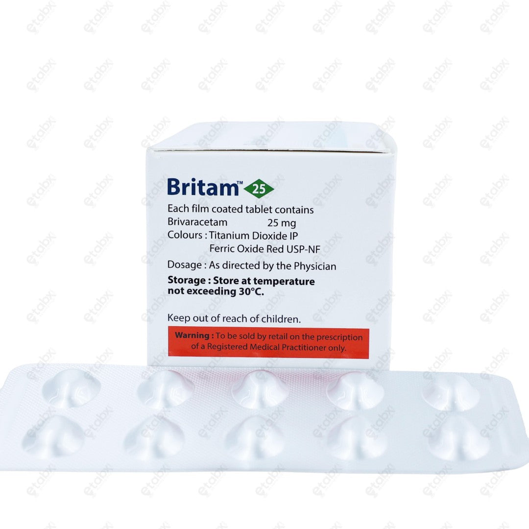 Britam 25mg Tablet 10's