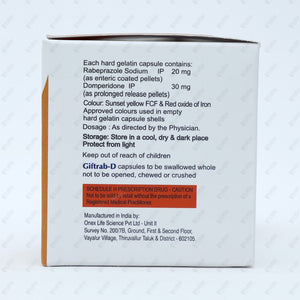Giftrab D Capsules 10's