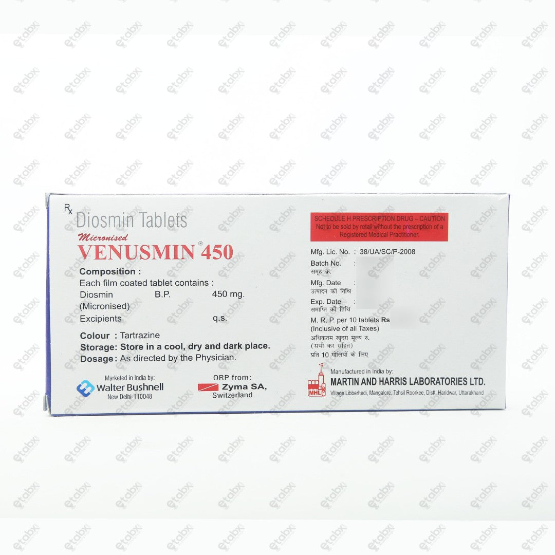 Venusmin 450mg Tablet 10's
