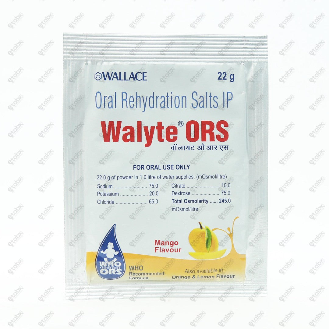 Walyte ORS Mango Sachet 22gm