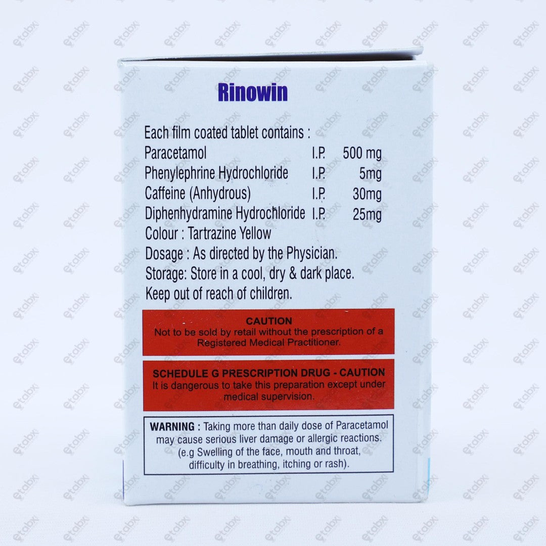 Rinowin Tablet 10's
