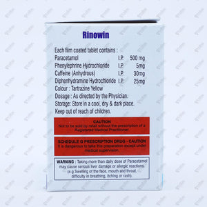 Rinowin Tablet 10's
