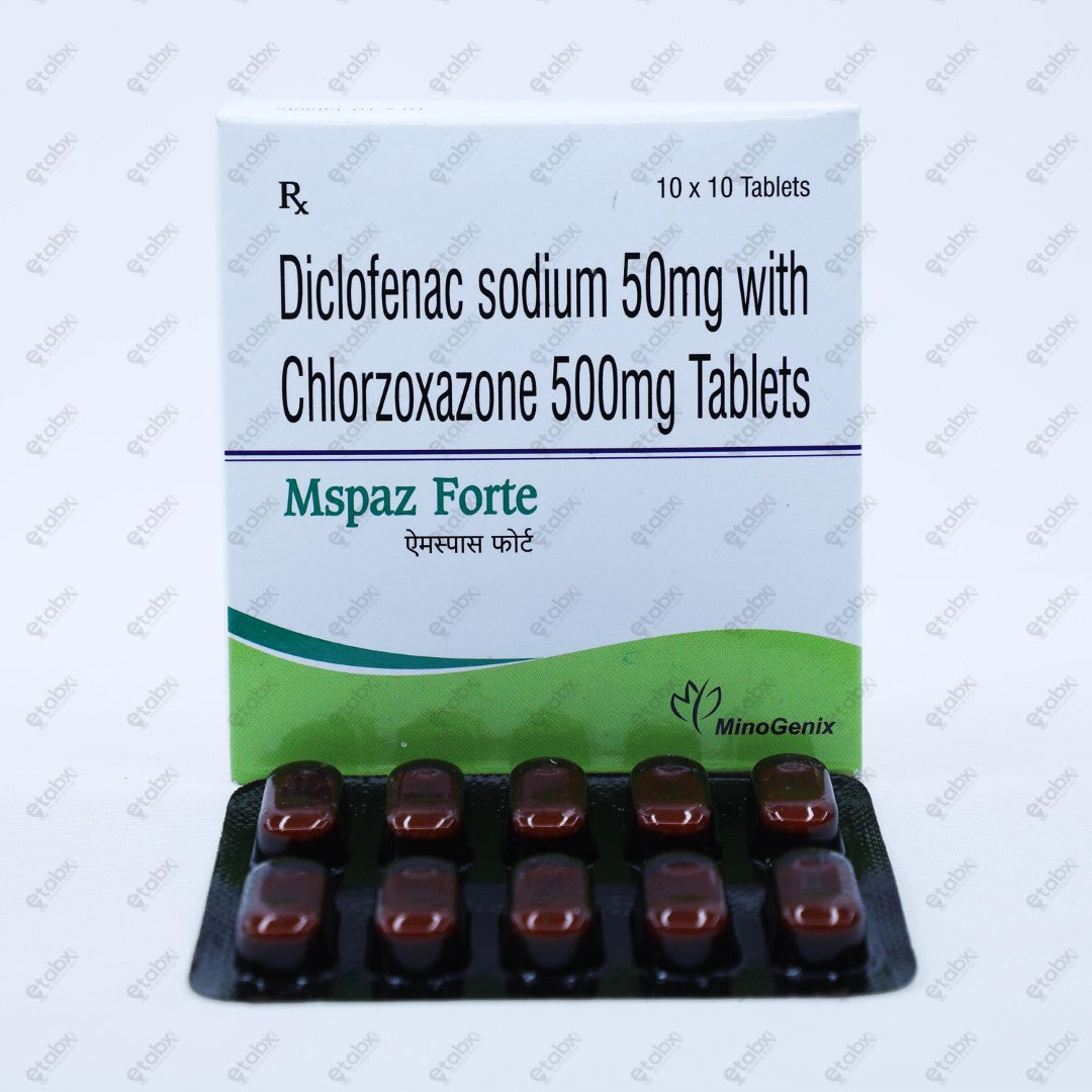 Mspaz Forte Tablet 10's