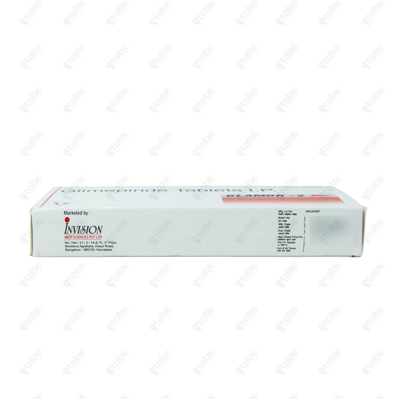 Glamor 2mg Tablet 10's