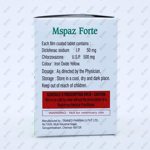 Mspaz Forte Tablet 10's