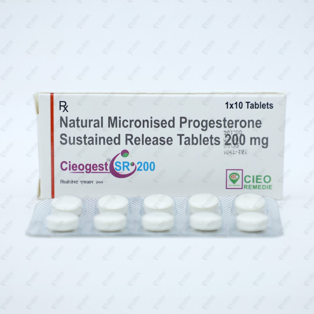 Cieogest SR 200mg Tablet 10's