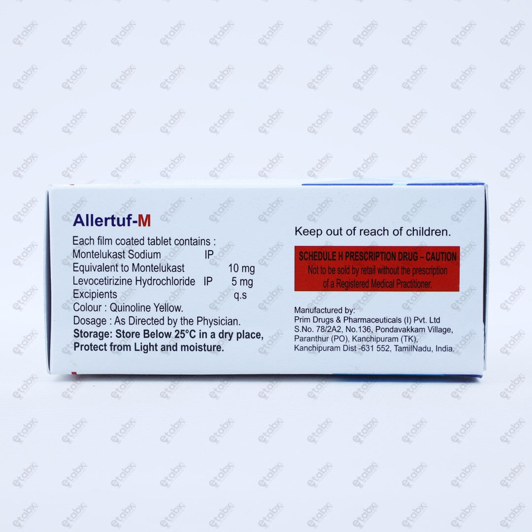 Allertuf M Tablet 10's