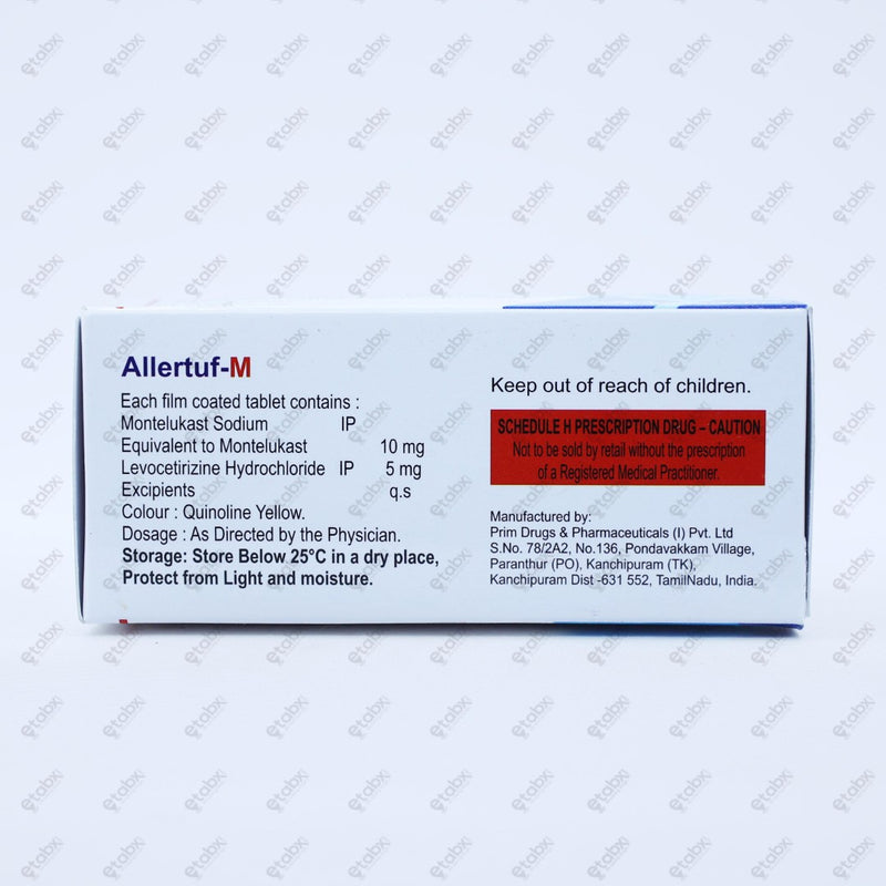 Allertuf M Tablet 10's