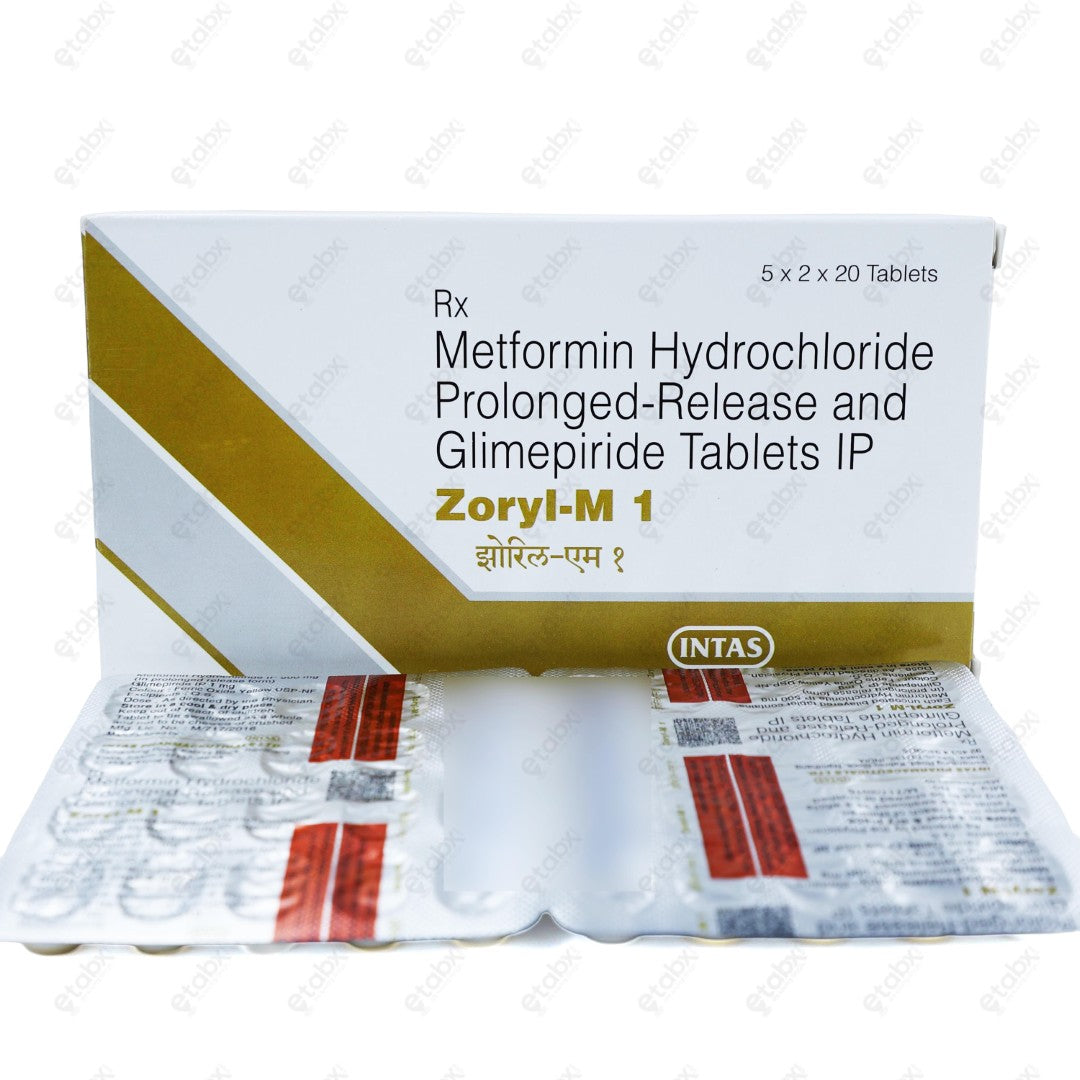 Zoryl M1 Tablets 20's