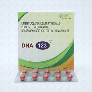 DHA 123 Capsules 10's