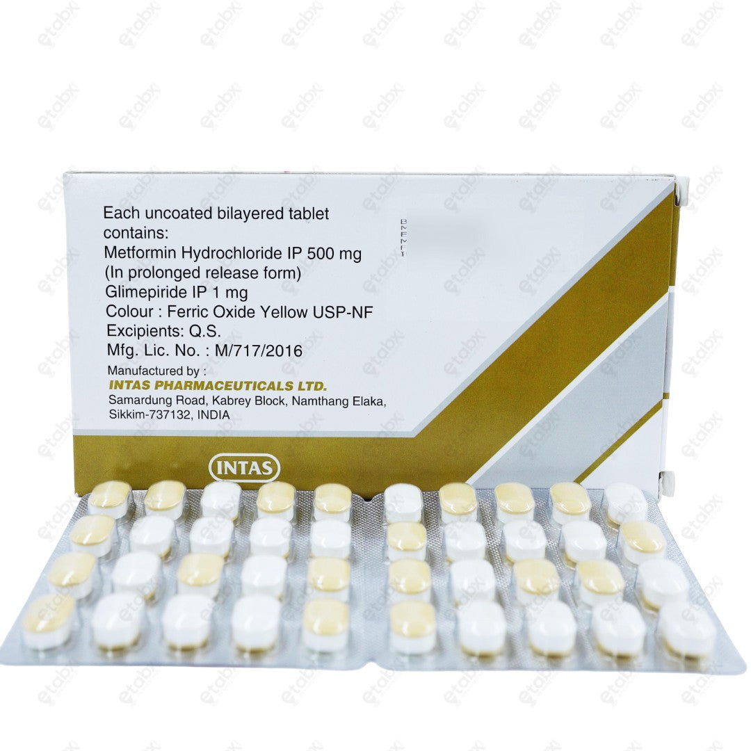 Zoryl M1 Tablets 20's